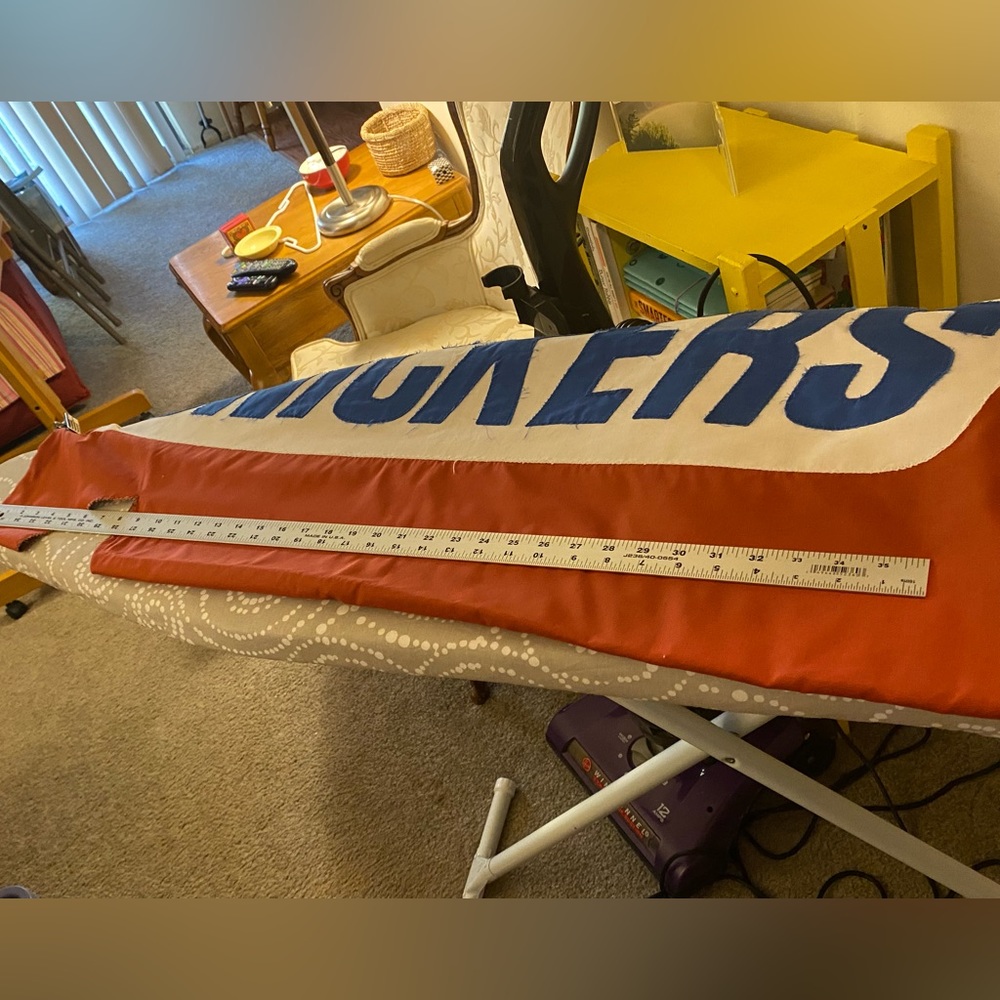 Homemade snickers costume